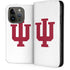 Indiana University IU Logo White iPhone 15 Pro Folio Case
